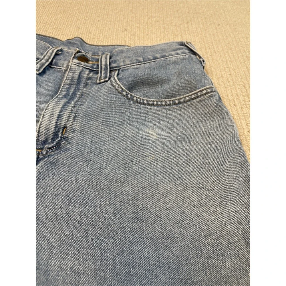 Carhartt Men's 32 Relaxed Fit Blue Denim Shorts